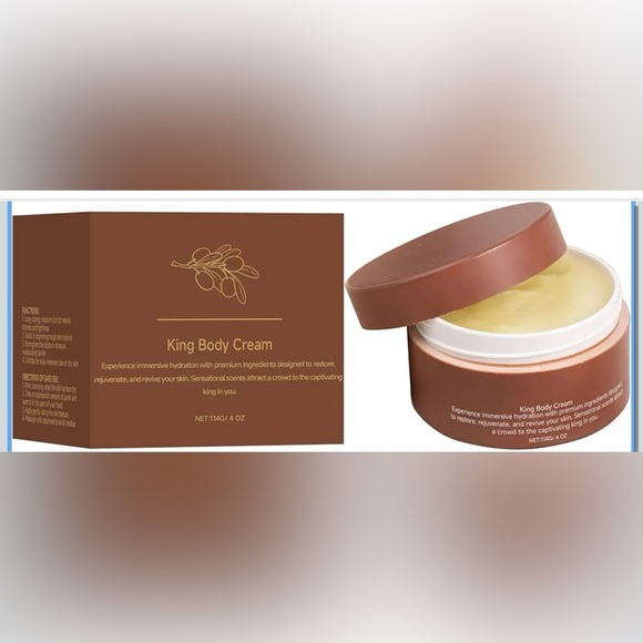 NWT Body Butter for Men, Warm Sensual Cologne Scent, Natural Moisturizing 4 Oz - Picture 1 of 7